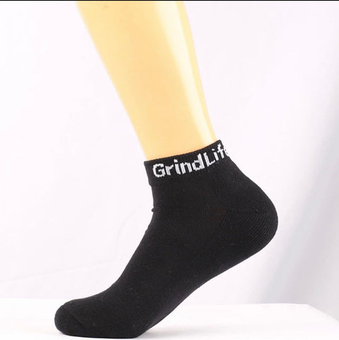 GrindLife Ankle Socks Black
