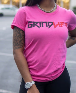 GrindLife Signature Womens Slim Fit T Fuchsia|Black|Red